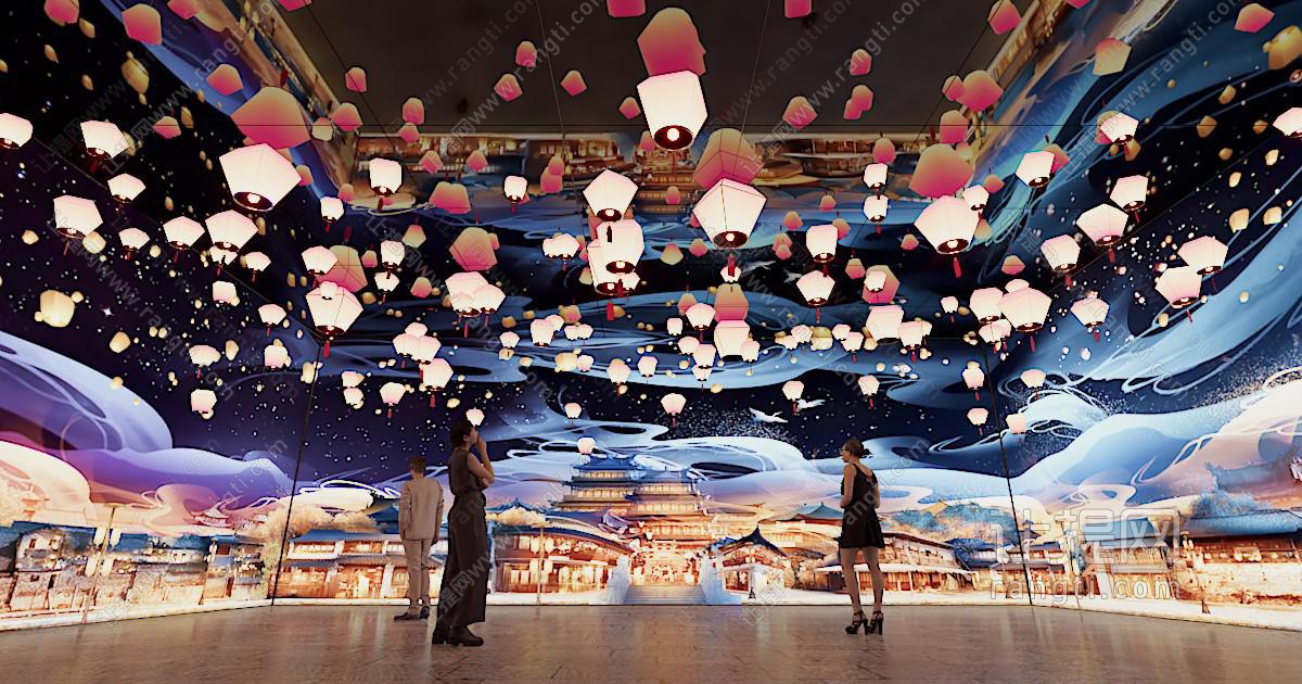 新中式博物馆 对媒体艺术展厅展览