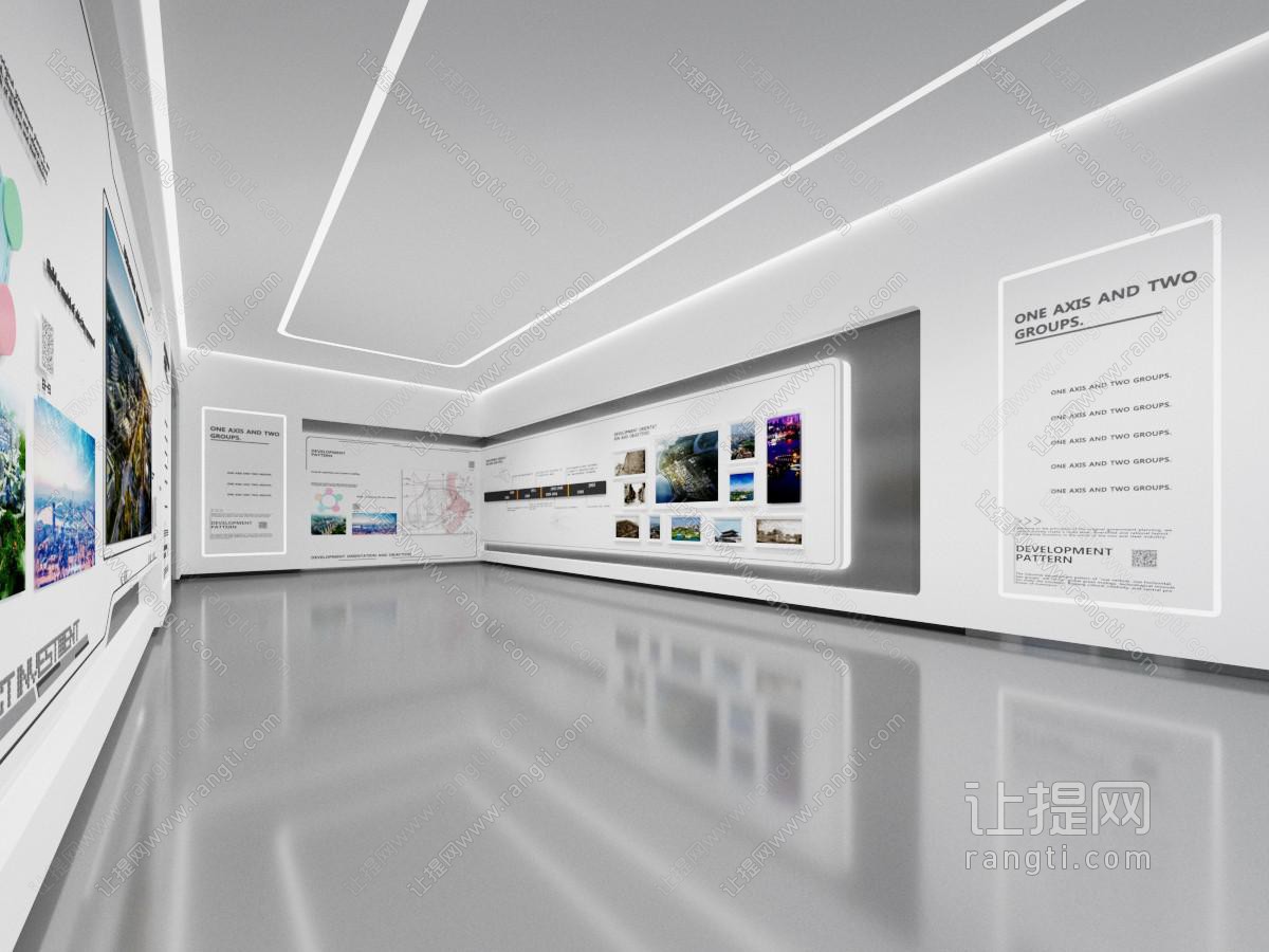 现代展厅展览