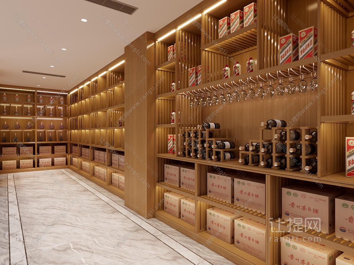 现代白酒专卖店