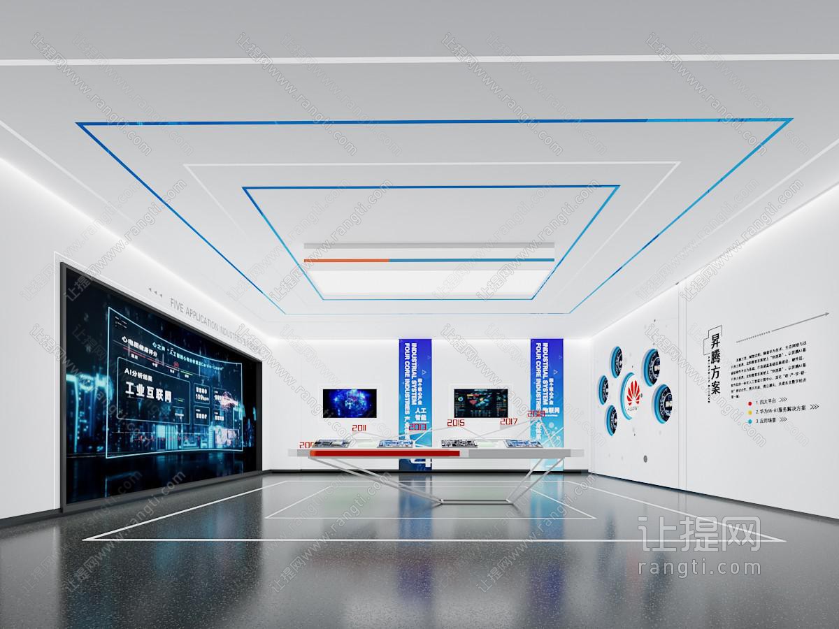 现代科技展厅展览