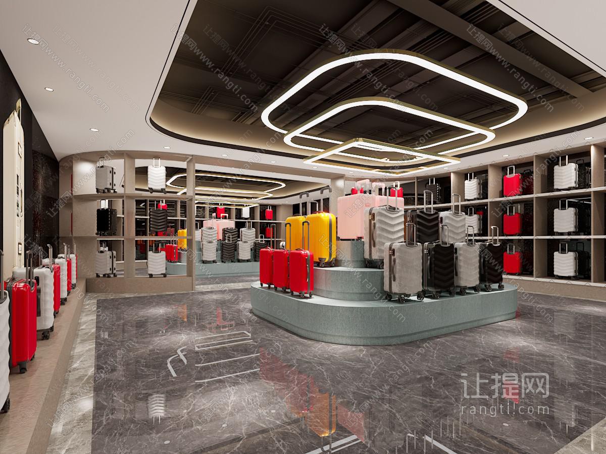 现代行李箱包专卖店