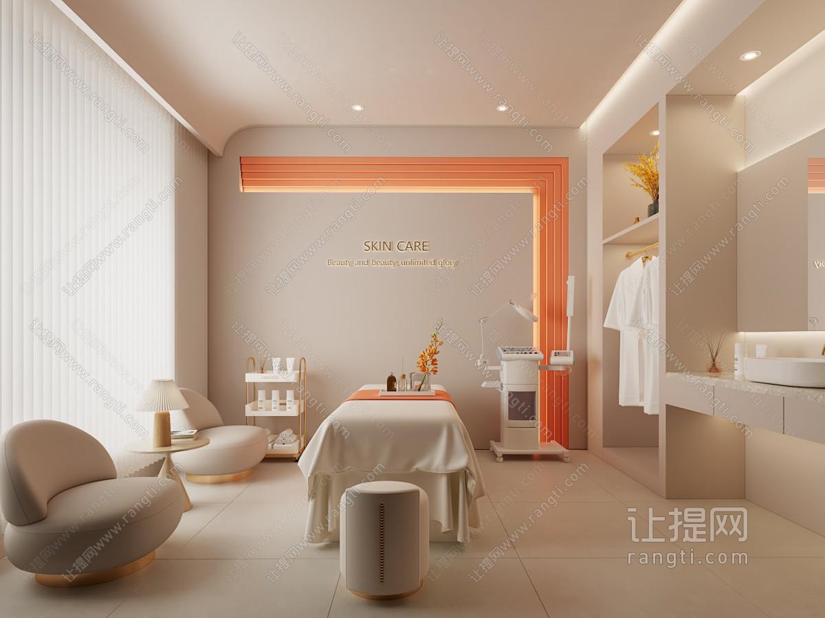 现代美容按摩店 spa会所