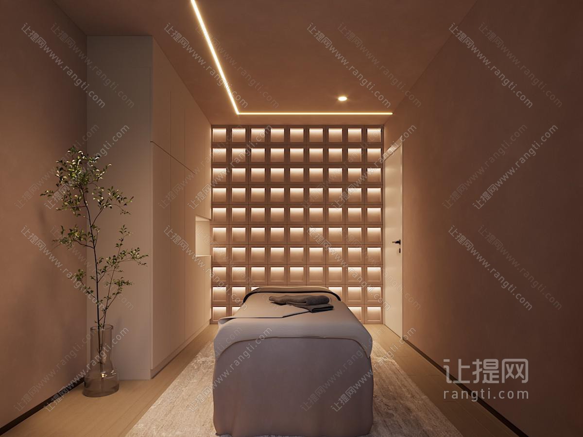 侘寂风美容按摩院 spa会所