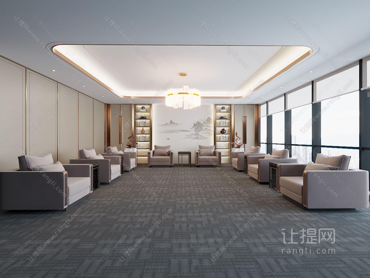 现代贵宾室 接待厅