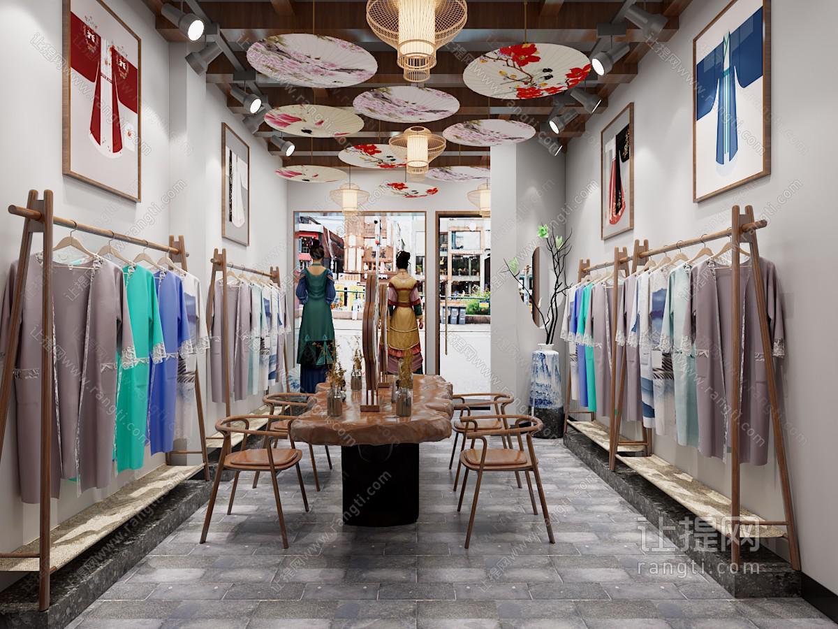 新中式汉服专卖店