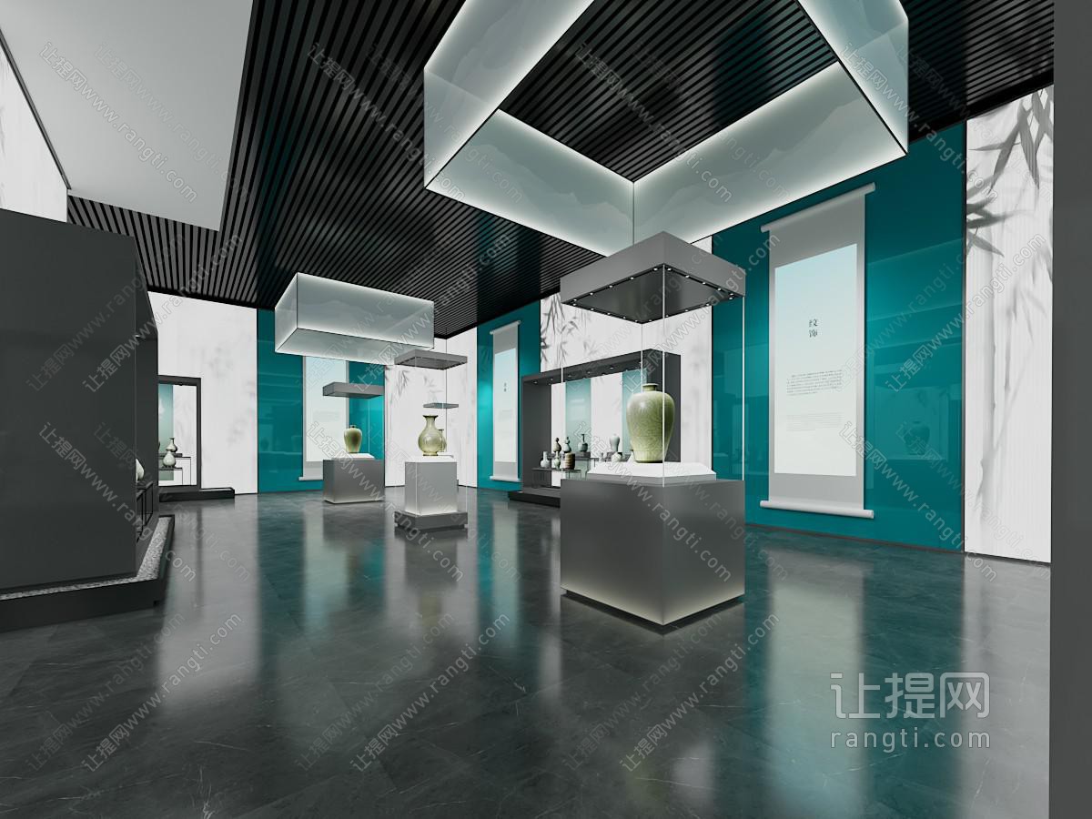 现代陶艺 陶瓷展厅 博物馆