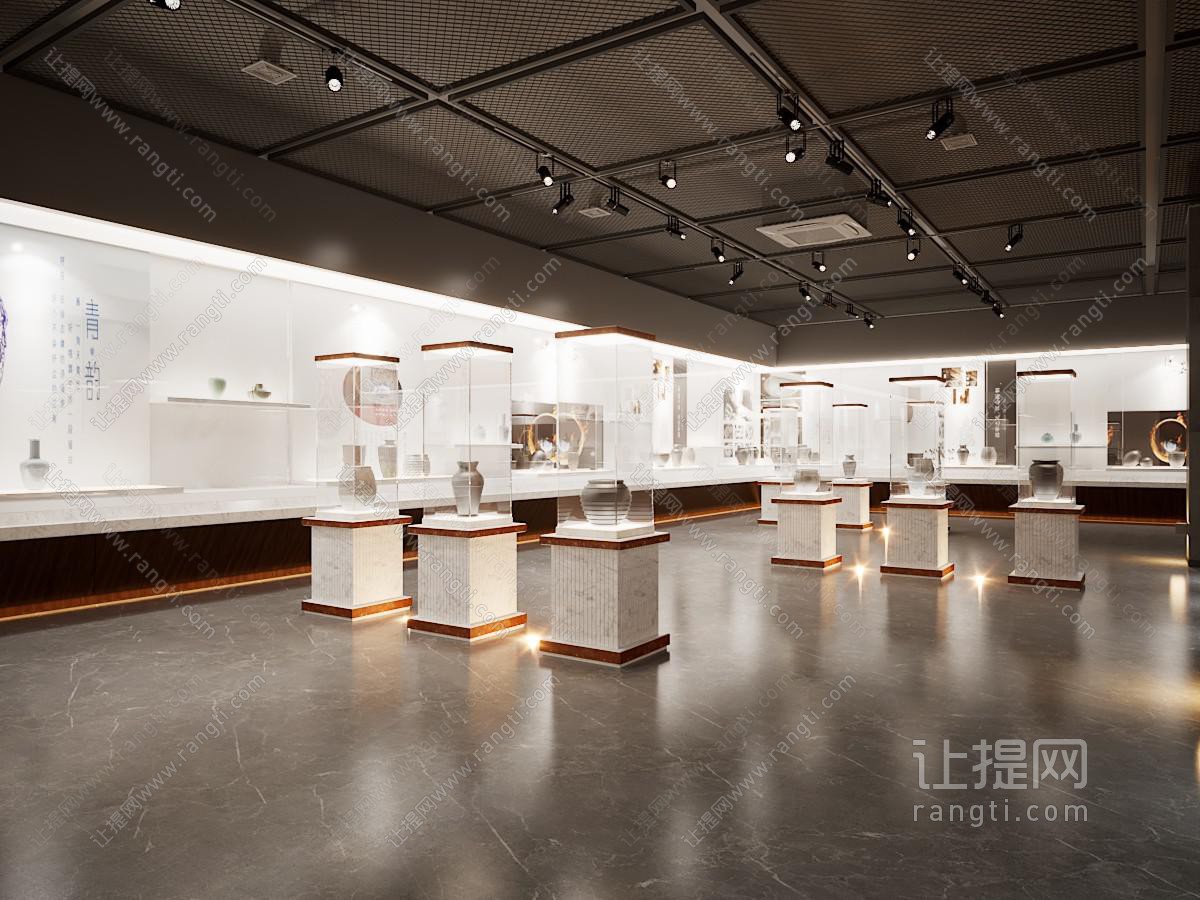现代展厅展览