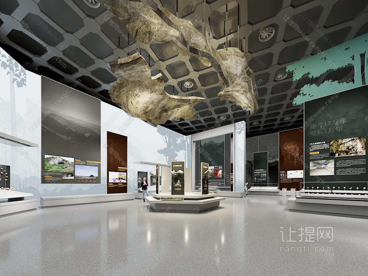 现代展厅展览