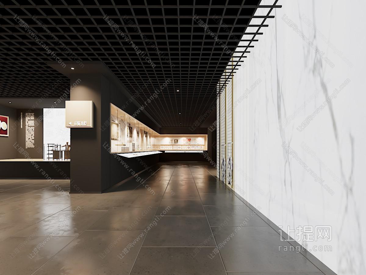 现代展厅展览