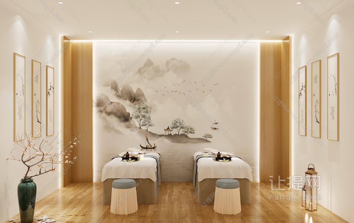 新中式美容按摩院 spa会所