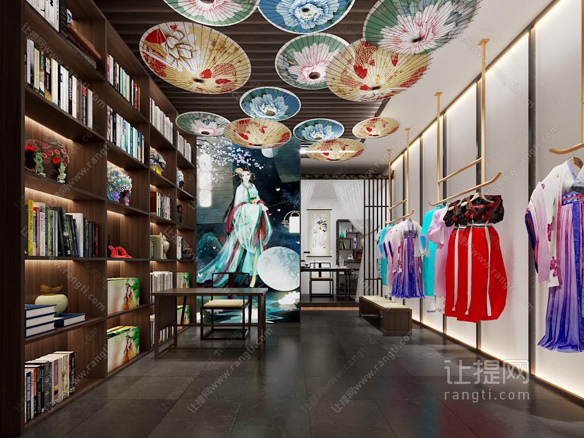 中式国潮汉服专卖店