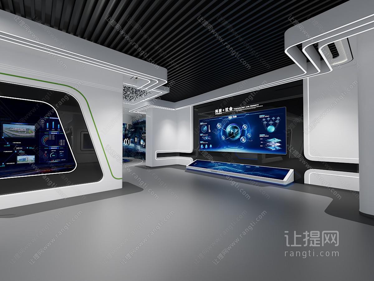 现代科技展厅展览