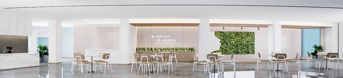 现代公司茶水间 休闲区