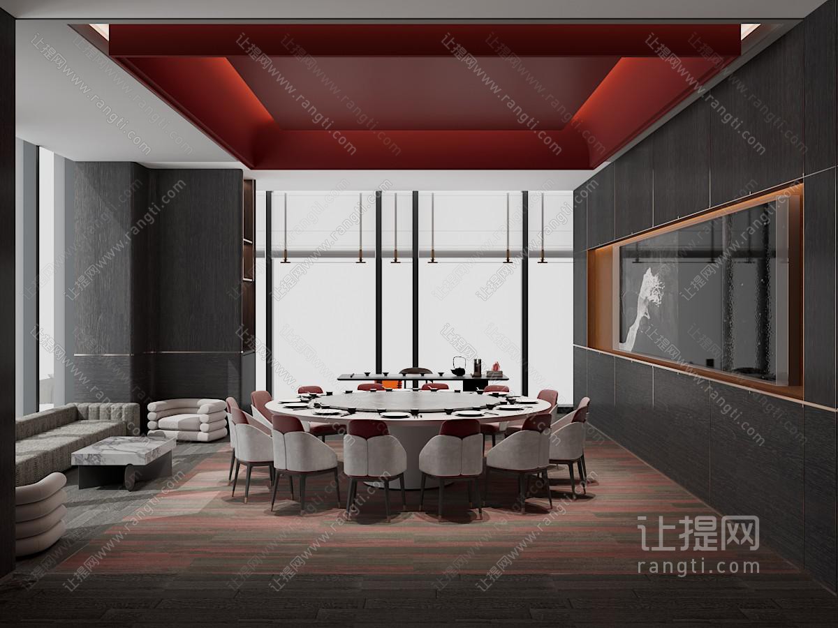 现代酒店包厢包间
