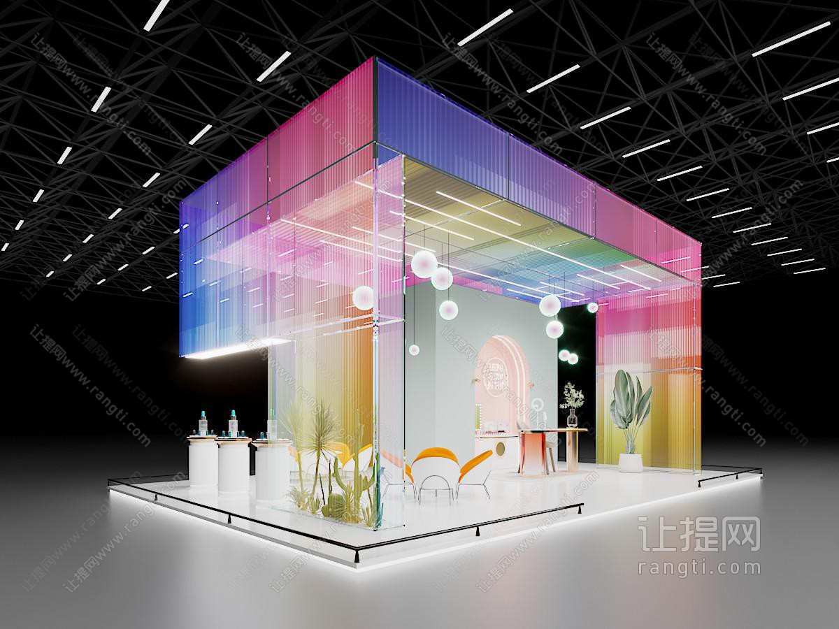 现代展厅展览