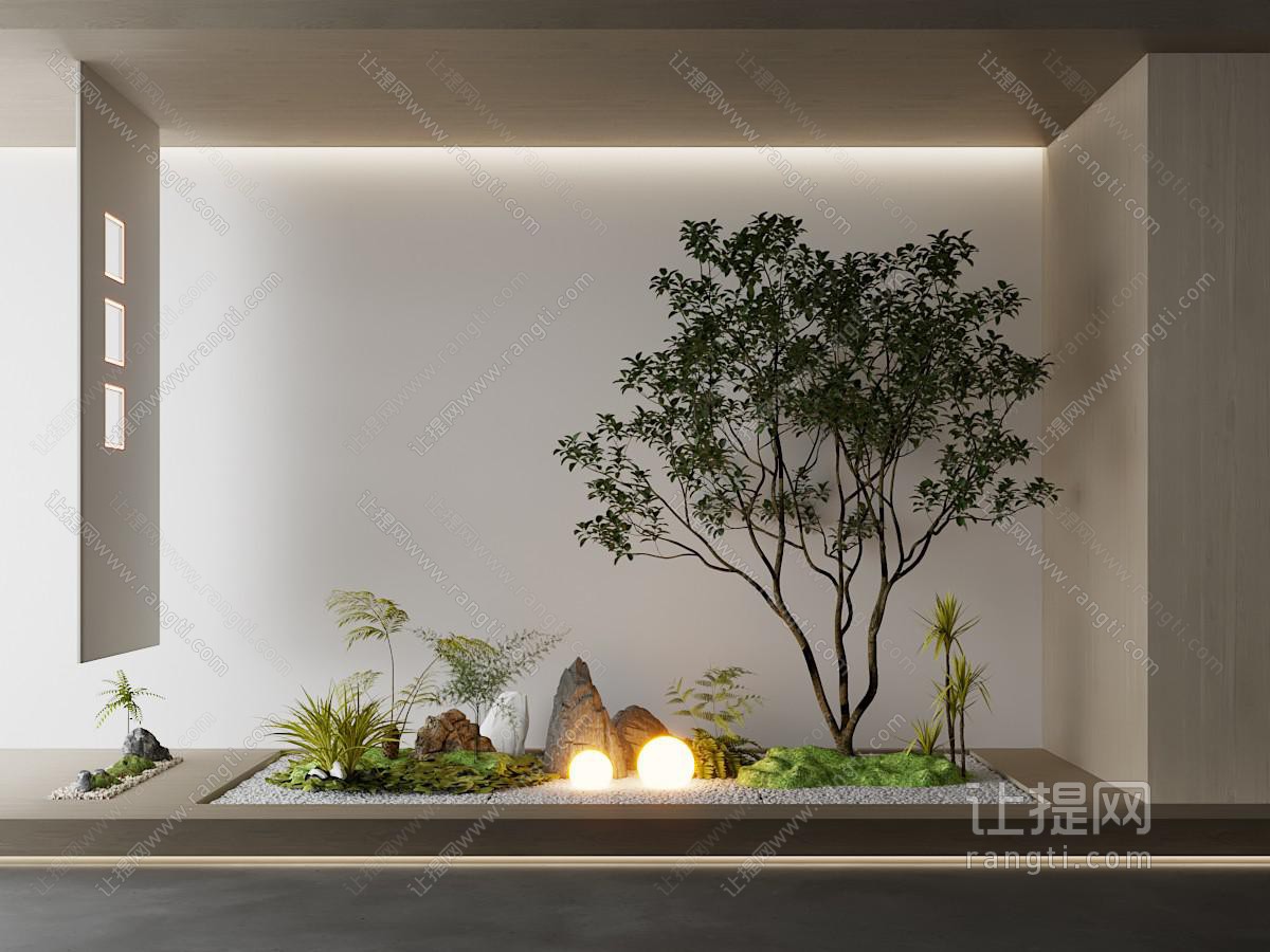 现代室内景观园艺小品