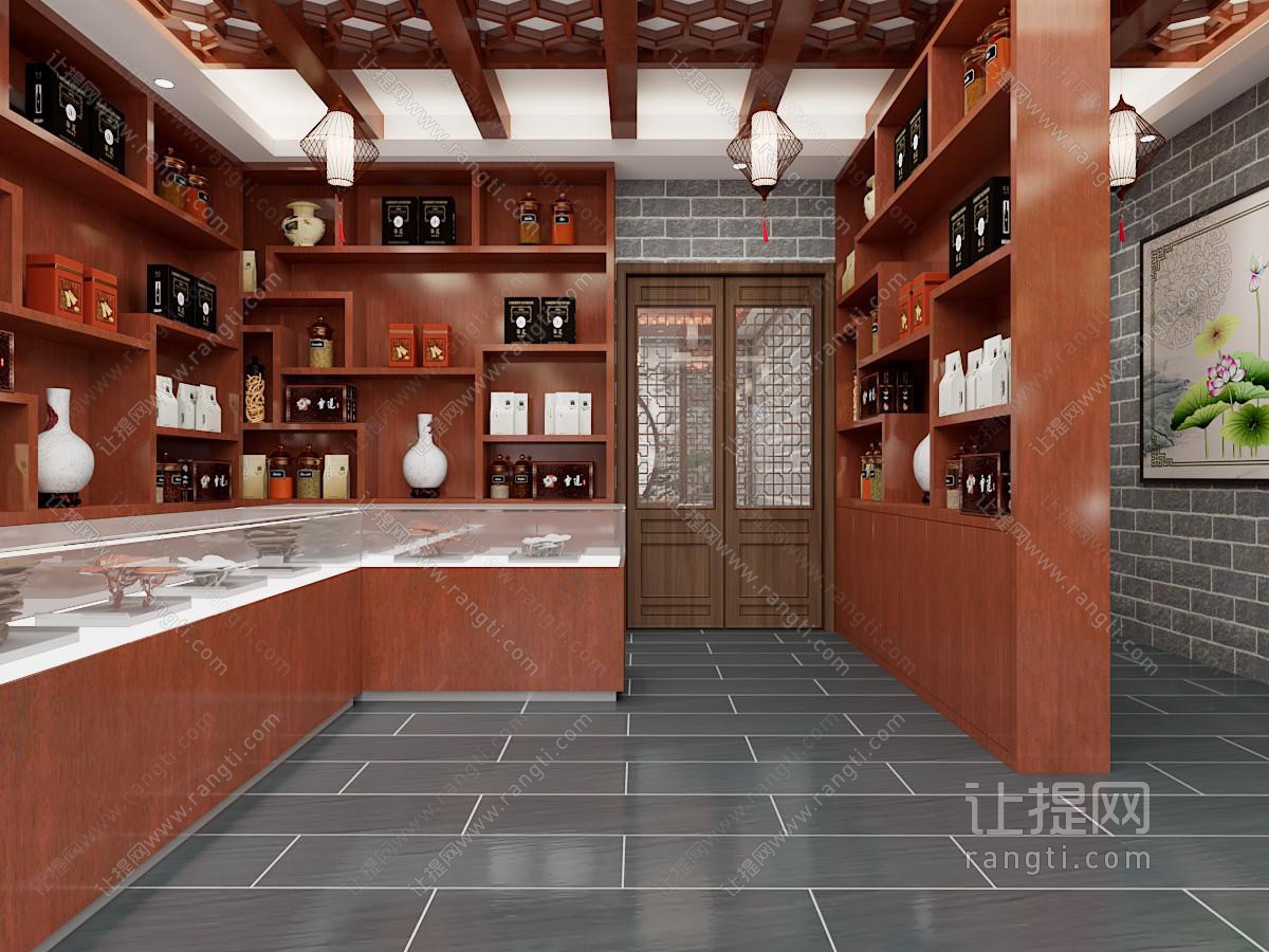 新中式白酒专卖店