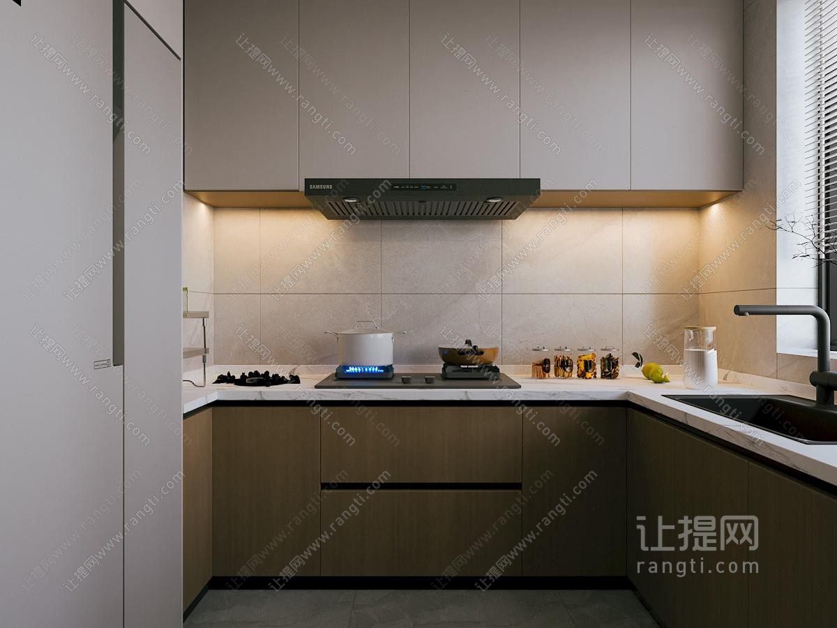 现代厨房