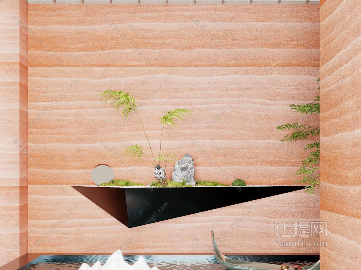 现代室内景观园艺小品