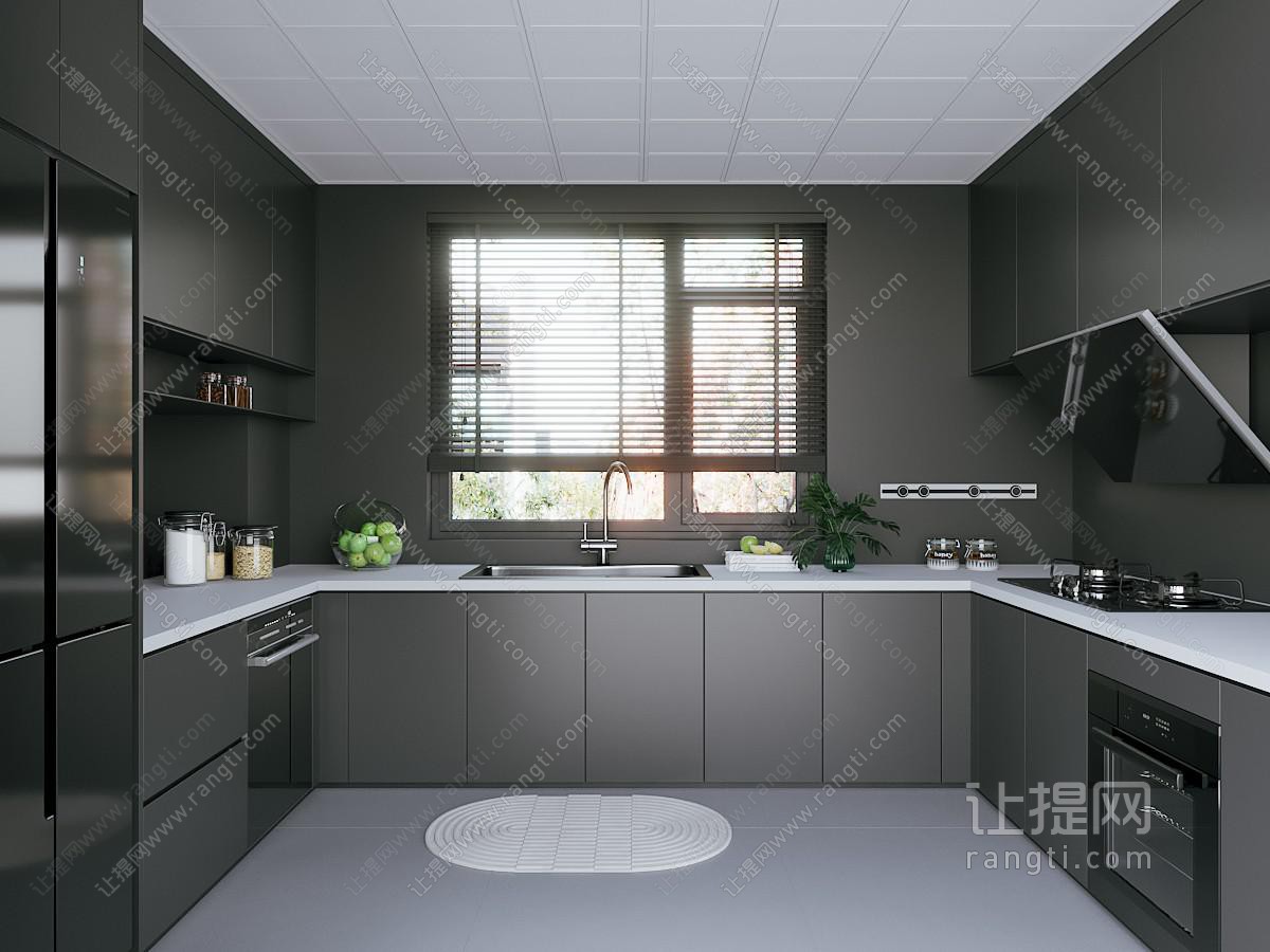 现代厨房