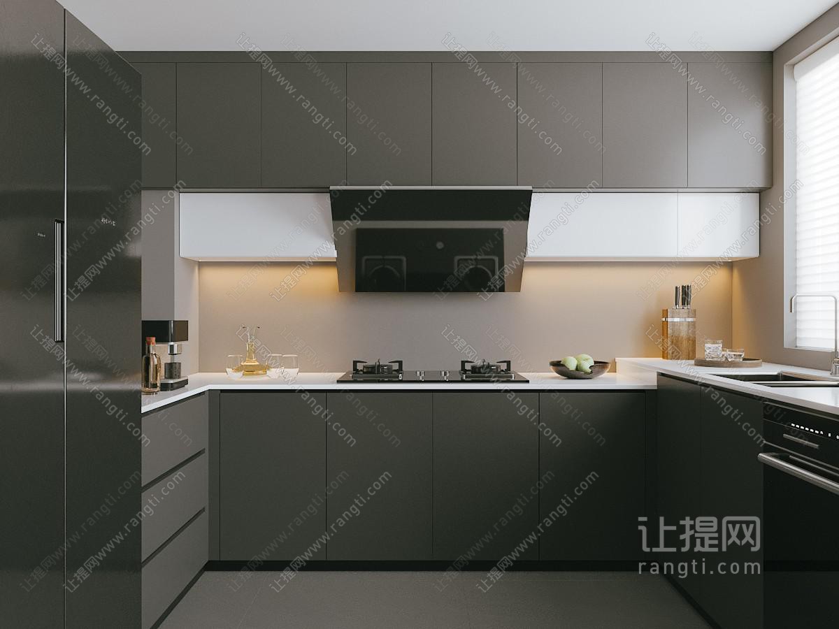 现代厨房