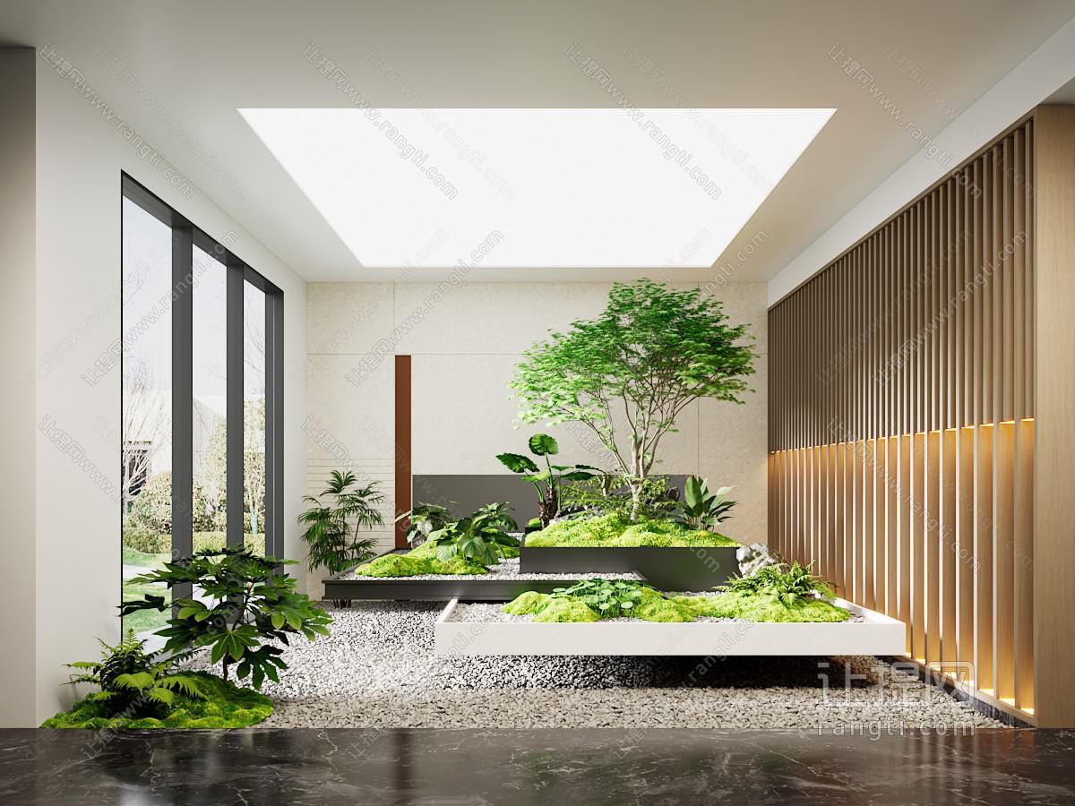 现代室内景观园艺小品