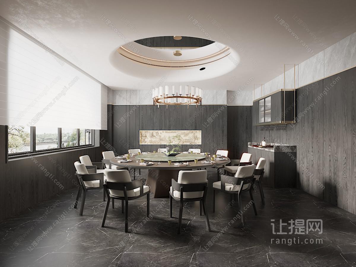 现代酒店包厢包间