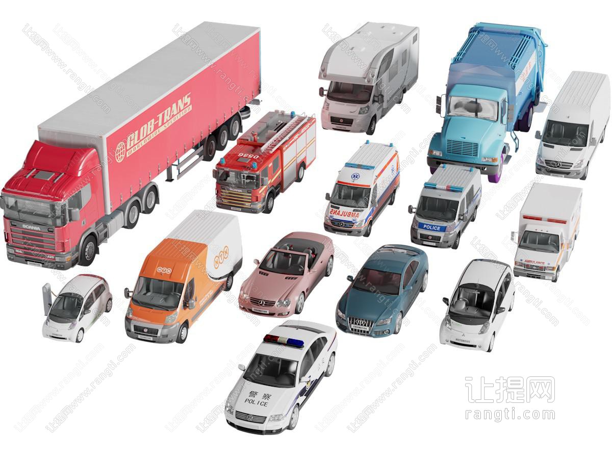 现代卡车 汽车 轿车 厢式货车 物流车