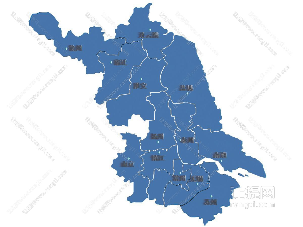 现代地图 墙饰挂件