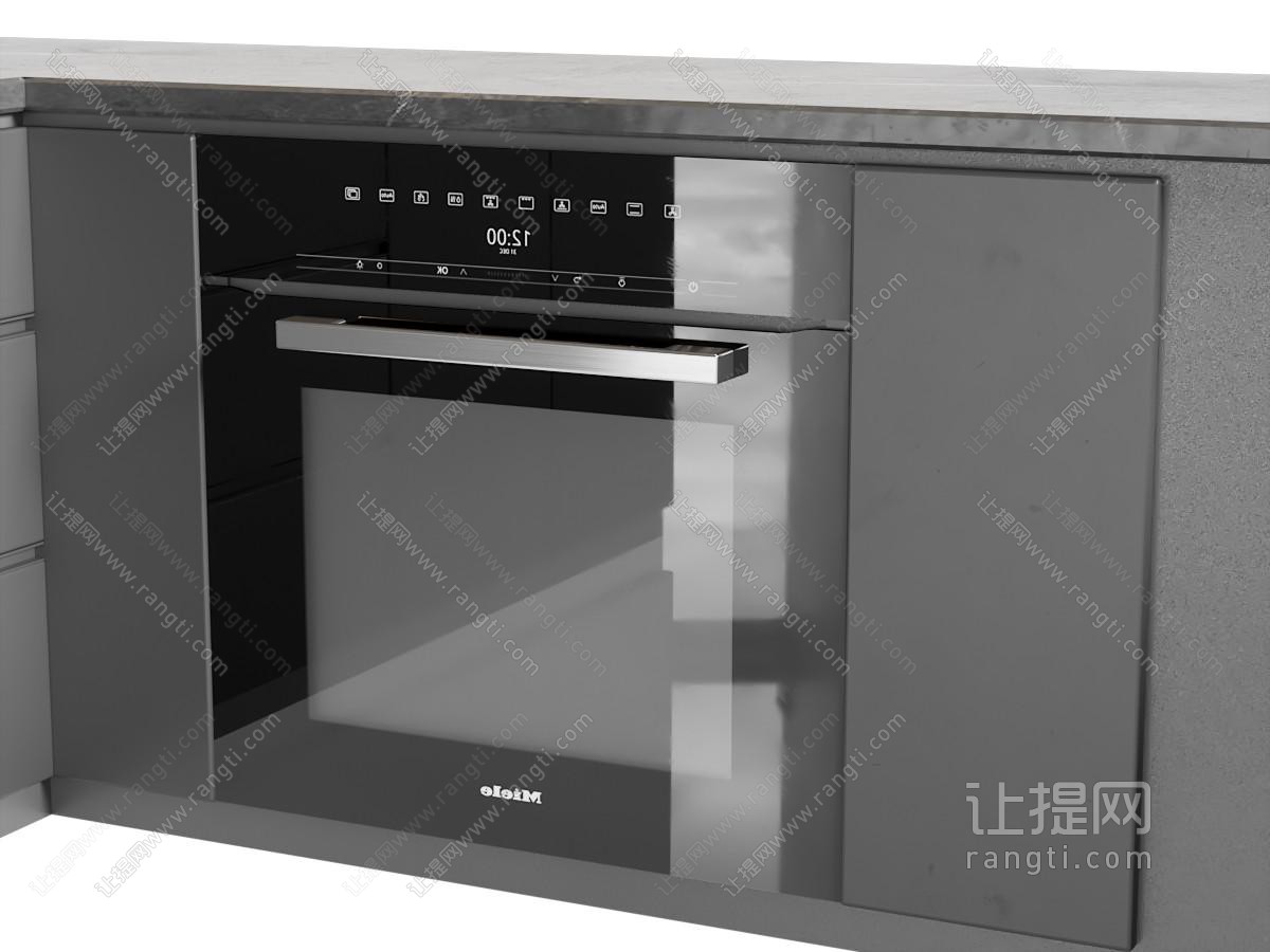 现代嵌入式烤箱 厨房电器