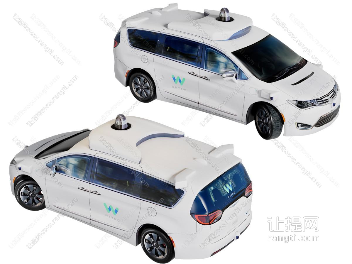 现代无人驾驶车 汽车 电动汽车 轿车