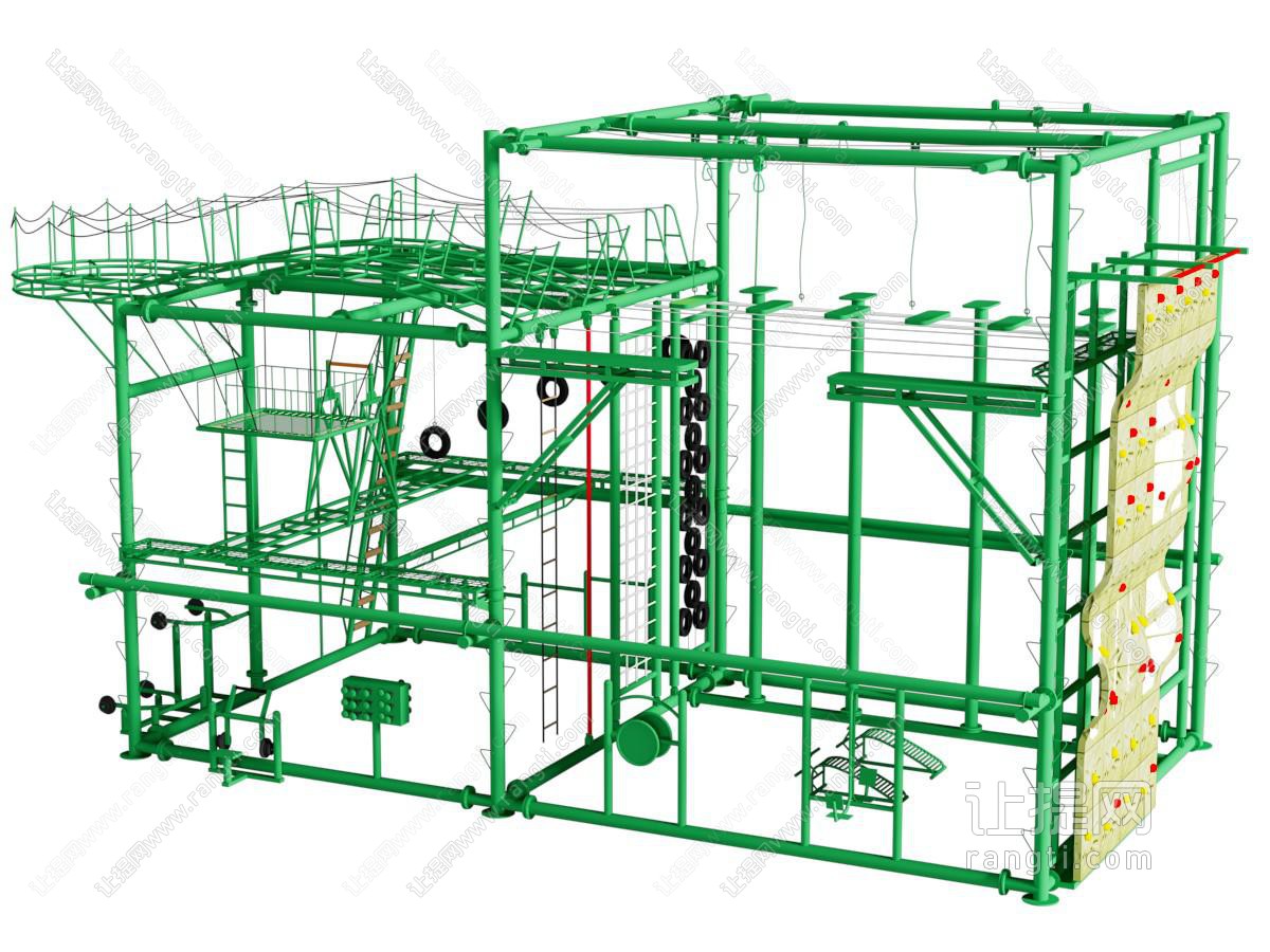 现代建筑工具 脚手架