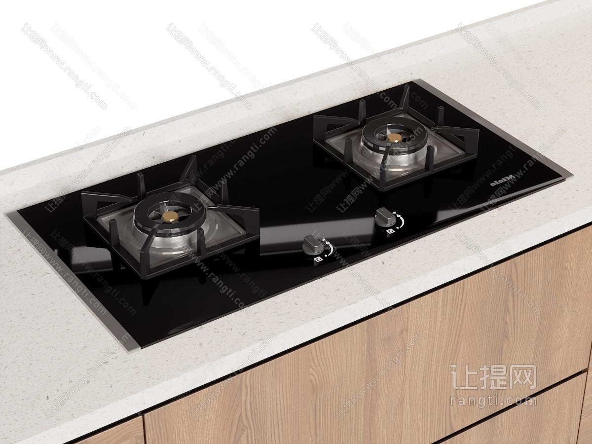 现代燃气灶 厨房电器