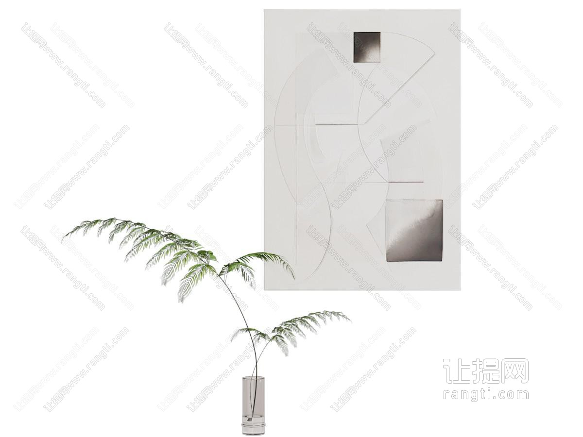 现代立体装饰挂画