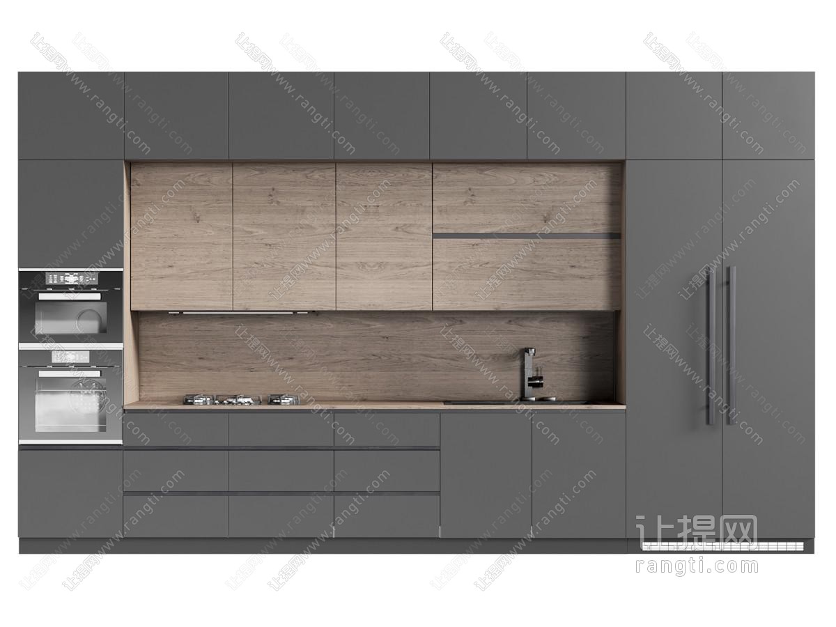 现代整体橱柜