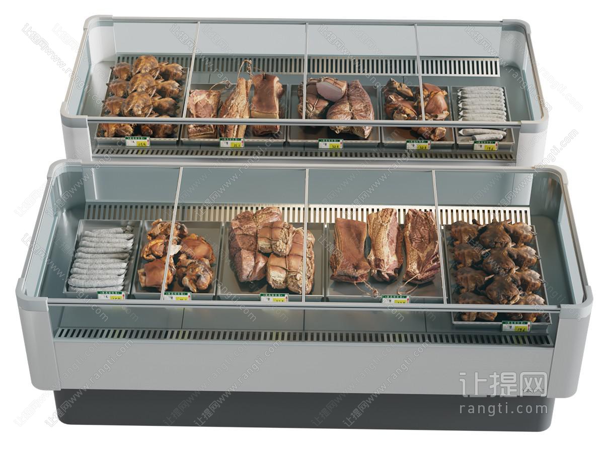 现代熟食卤肉保鲜柜 冰柜 展柜