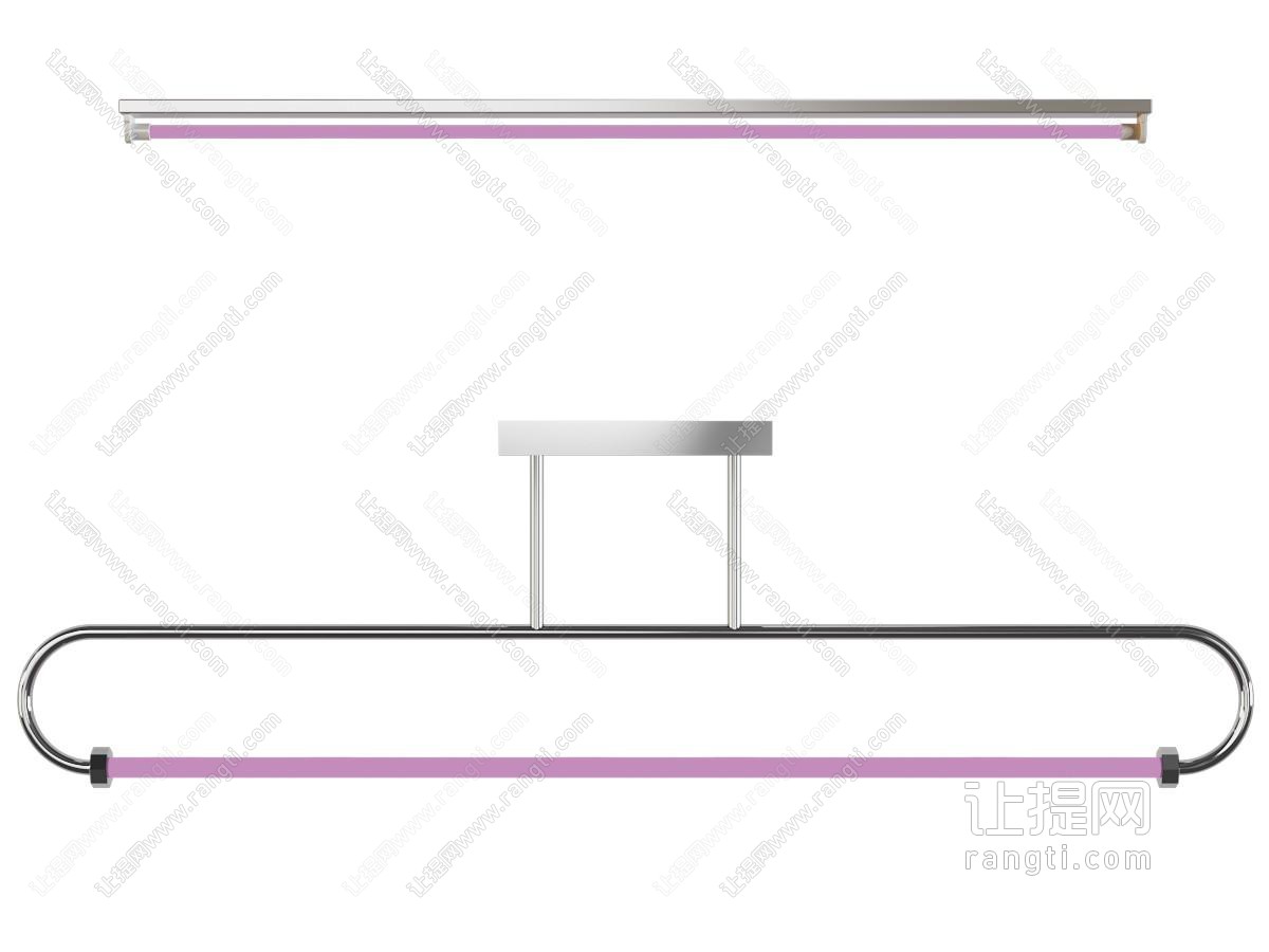 现代一字形吊灯