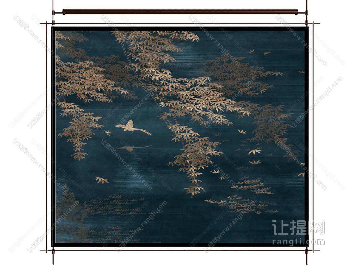 新中式装饰挂画