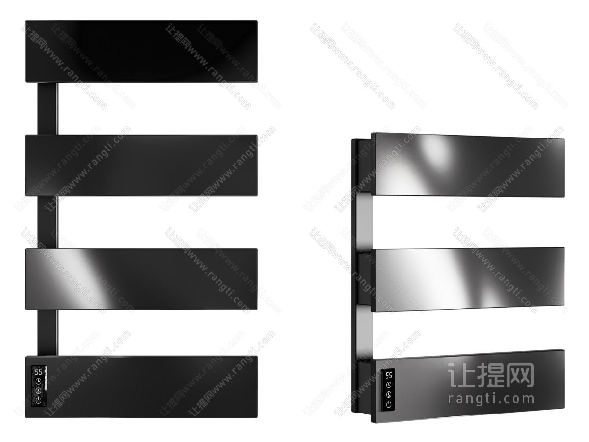 现代恒温毛巾架 卫浴小件