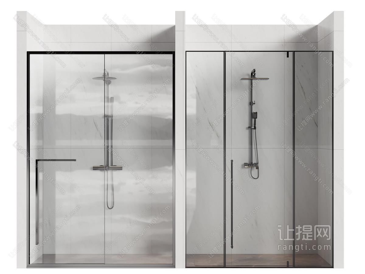 现代淋浴房