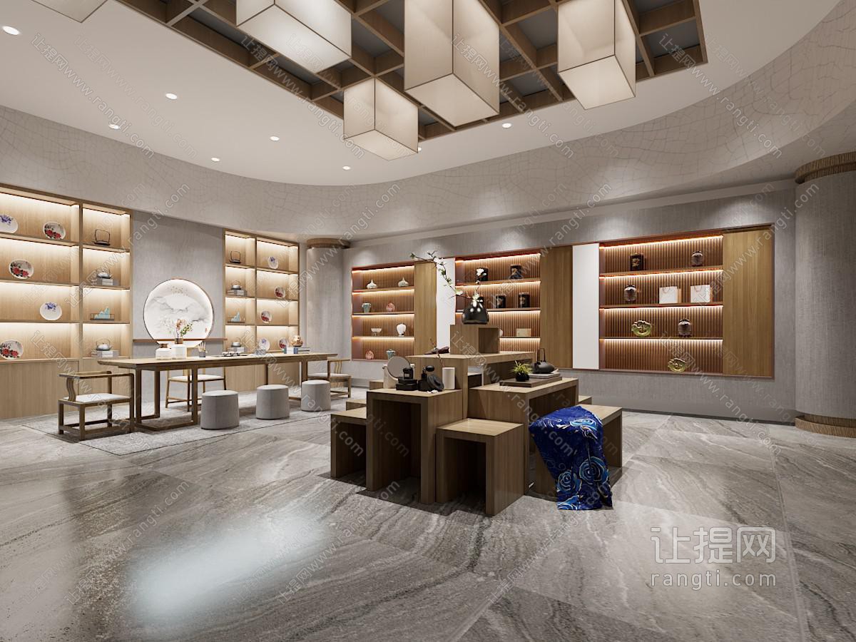 新中式商场专卖店
