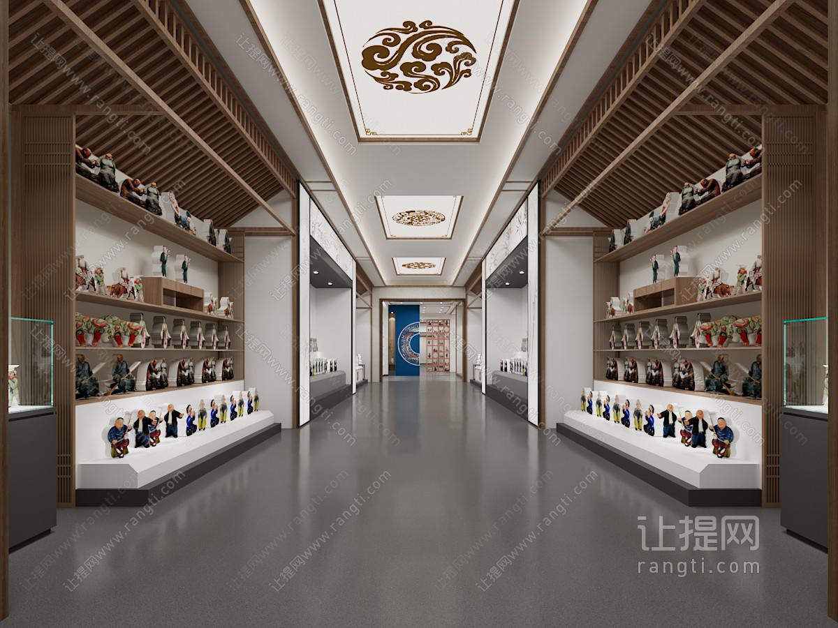 新中式泥塑文化展厅