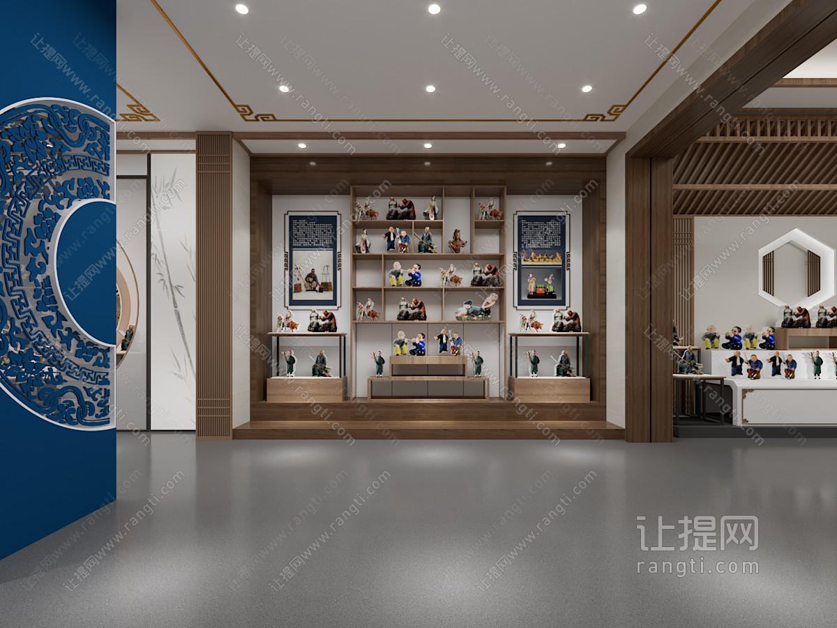 新中式泥塑文化展厅