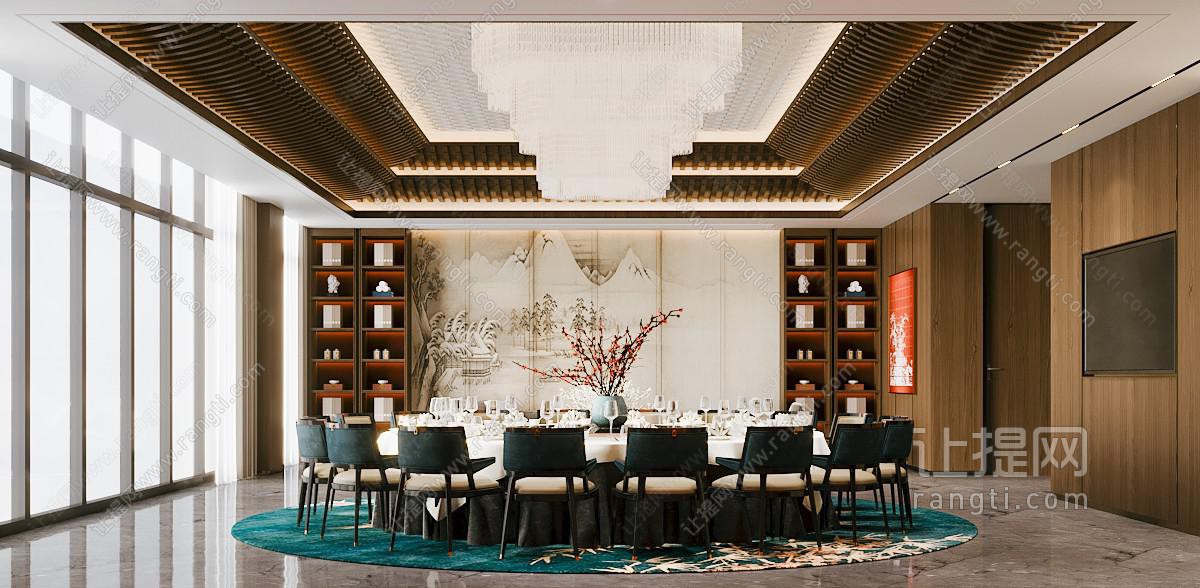 新中式酒店包间
