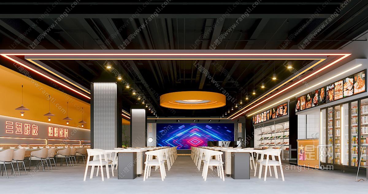 现代烧烤店