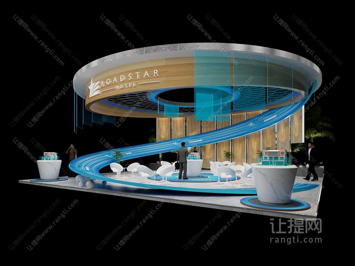 现代展厅展览