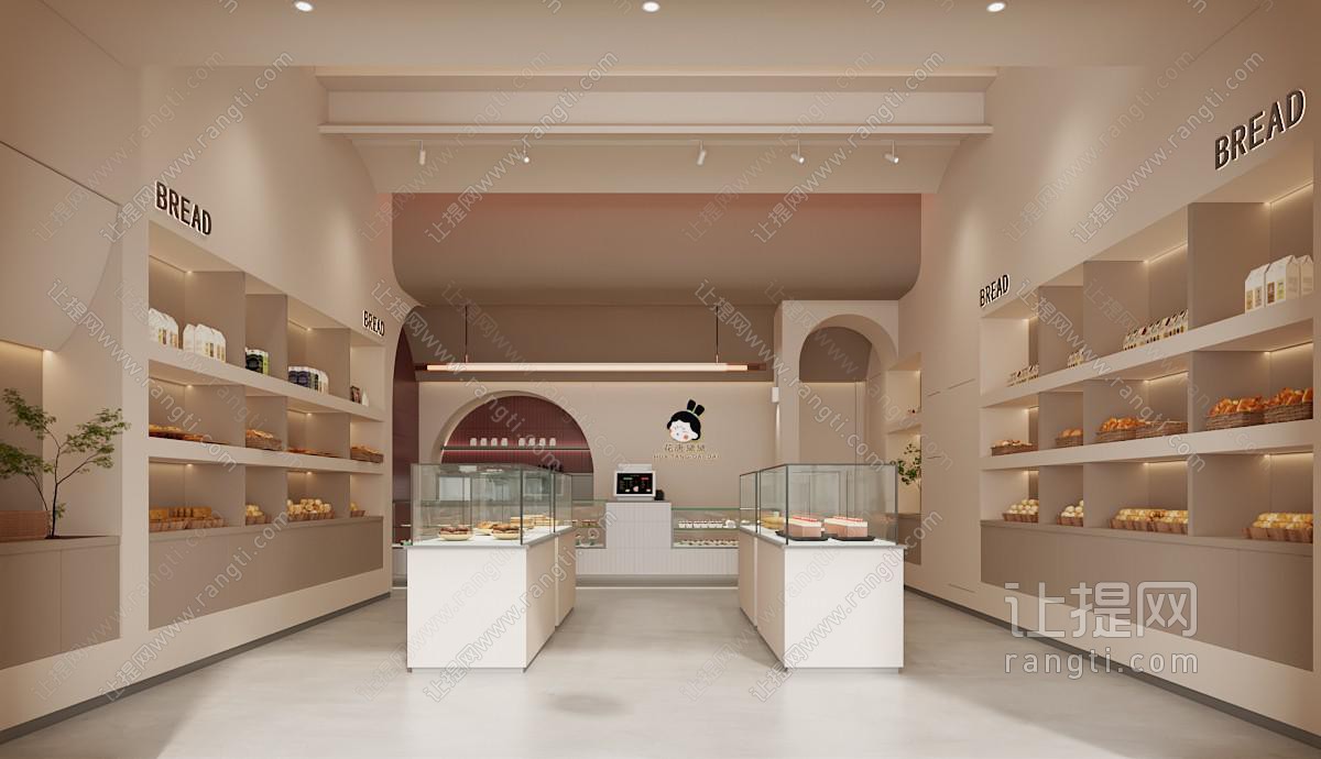 现代蛋糕店 烘焙店