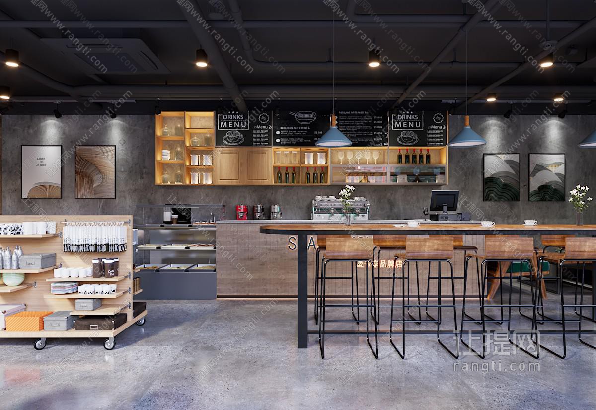 工业风LOFT咖啡厅