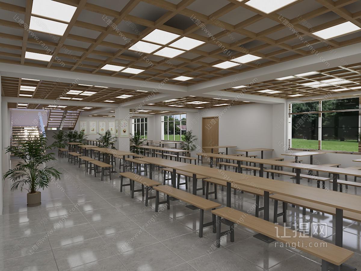 餐厅 食堂 餐桌 餐椅