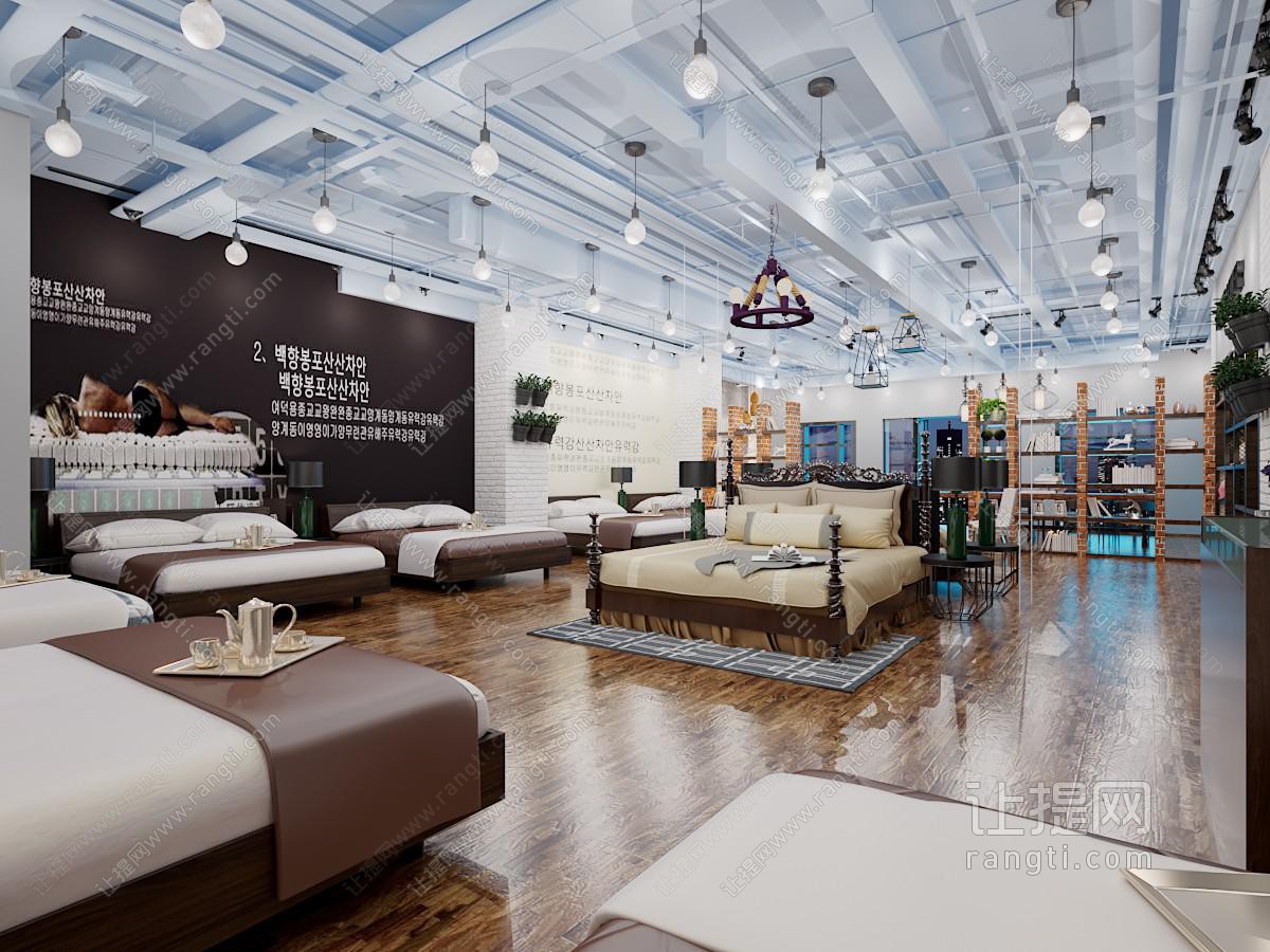 工业风床具家具专卖店